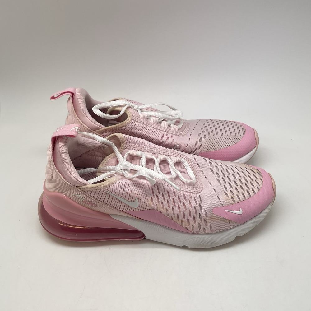 Nike Sneakers Youth 6.5Y Womens 8 Air Max‎ 270 CV9645-600 Pink Athletic Shoes